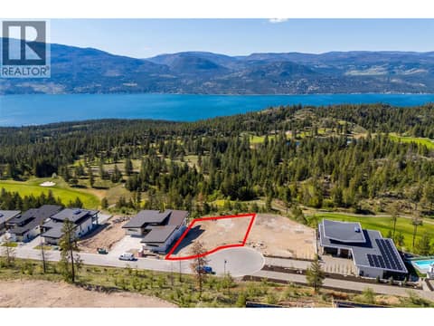 Exceptional .32-acre vacant lot offering breathtaking panoramic views of Okanagan Lake! at 752 Outlook Point Lot# 31, Predator Ridge, Vernon