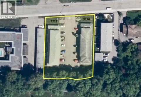 Lot Lines at 3710-3712 24 Avenue, City of Vernon