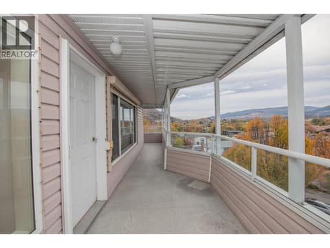 Exterior door from living room at 3929 22 Avenue Unit# 309, Mission Hill, Vernon