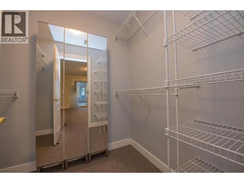 Master Walk in Closet at 3929 22 Avenue Unit# 309, Mission Hill, Vernon