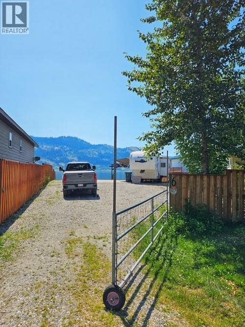 Gate for security at 6 Goat Trail Road, Okanagan North, Vernon