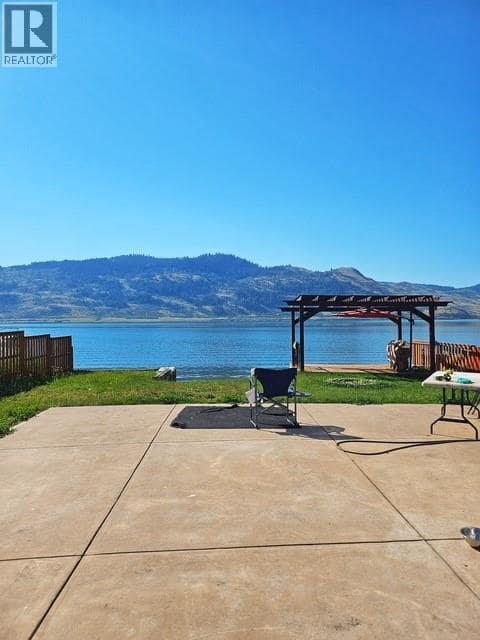 Generous concrete pad keeps your site tidy at 6 Goat Trail Road, Okanagan North, Vernon