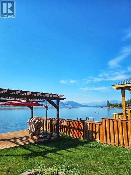 Pergola for shade while BBQing at 6 Goat Trail Road, Okanagan North, Vernon
