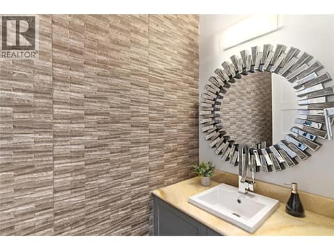 Main floor powder room at 2090 Bennett Road, McKinley Landing, Kelowna