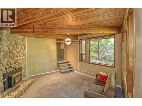 Basement living at 405 Kildare Way, Okanagan North, Vernon