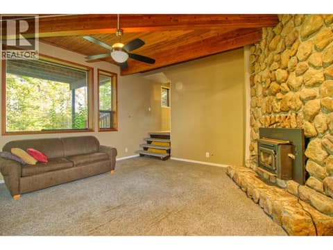 Basement living at 405 Kildare Way, Okanagan North, Vernon