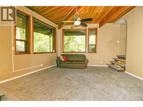 Basement living at 405 Kildare Way, Okanagan North, Vernon