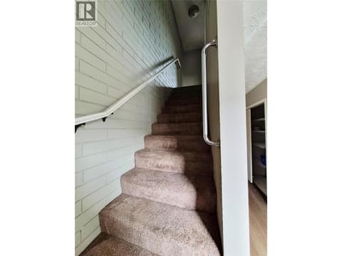 Stairs to second level, top floor at 4102 24 Avenue Unit# 2, South Vernon