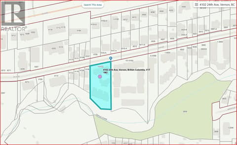 Zoning map of property at 4102 24 Avenue Unit# 2, South Vernon