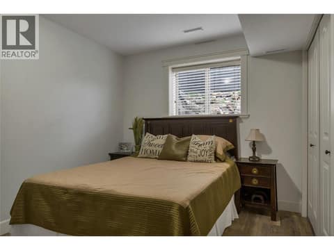 Bedroom #5 at 1449 Red Mountain Place, Foothills, Vernon