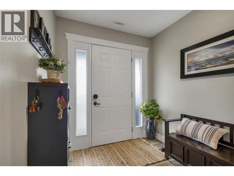 Foyer at 1449 Red Mountain Place, Foothills, Vernon