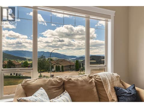 LAKE VIEW from your living room at 1449 Red Mountain Place, Foothills, Vernon