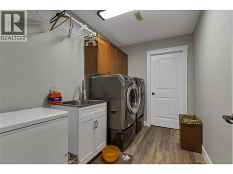 Laundry Room at 1449 Red Mountain Place, Foothills, Vernon