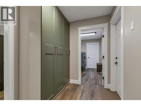 Mud Room with build in storage at 1449 Red Mountain Place, Foothills, Vernon
