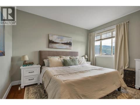 Primary Bedroom at 1449 Red Mountain Place, Foothills, Vernon