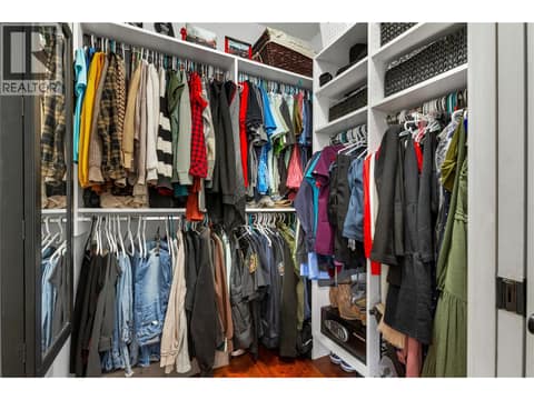 Primary Walk-In Closet at 1449 Red Mountain Place, Foothills, Vernon