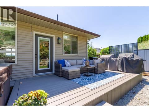 Trex Decking at 1449 Red Mountain Place, Foothills, Vernon