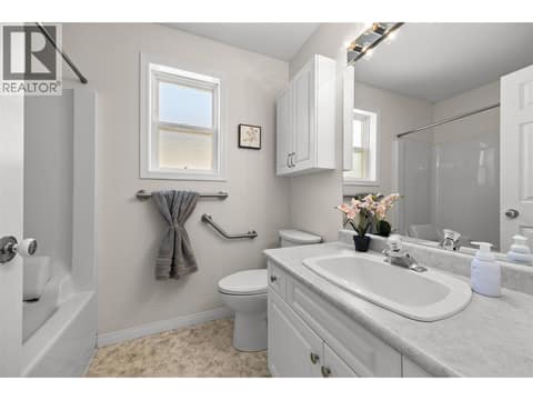 2nd Bathroom at 4450 Postill Drive Unit# 14, Ellison, Kelowna