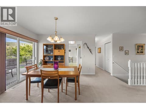 Dining Area at 4450 Postill Drive Unit# 14, Ellison, Kelowna