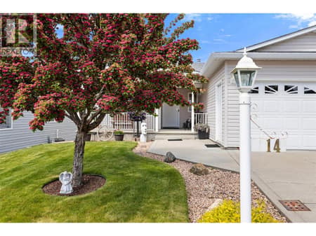 Inviting Front Yard at 4450 Postill Drive Unit# 14, Ellison, Kelowna