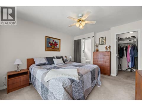 Primary Bedroom at 4450 Postill Drive Unit# 14, Ellison, Kelowna