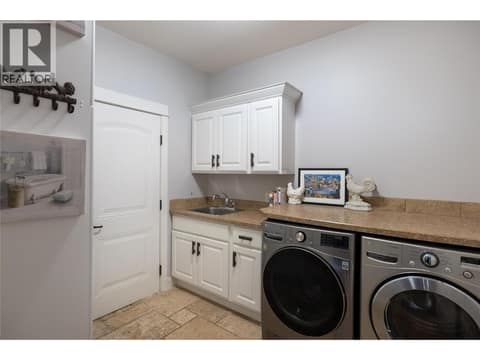 Main Laundry at 339 Cordon Place, Bella Vista, Vernon