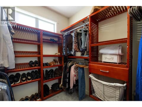 Principal Walk-In Closet at 339 Cordon Place, Bella Vista, Vernon