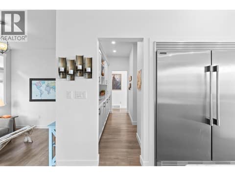 Entrance to pantry space from kitchen - Main floor. at 647 Mt Ida Drive, Middleton Mountain Coldstream