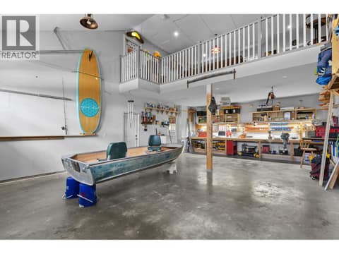 Garage/loft. at 647 Mt Ida Drive, Middleton Mountain Coldstream