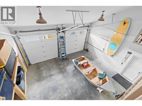 High ceiling garage. at 647 Mt Ida Drive, Middleton Mountain Coldstream