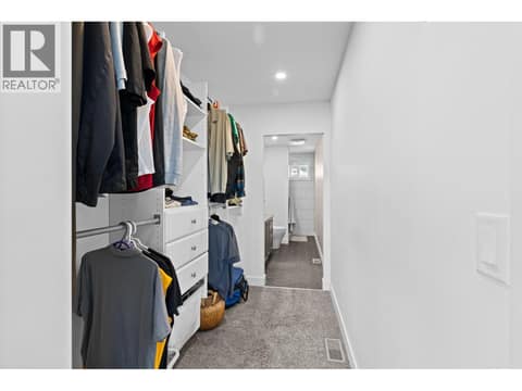 His closet off ensuite. at 647 Mt Ida Drive, Middleton Mountain Coldstream