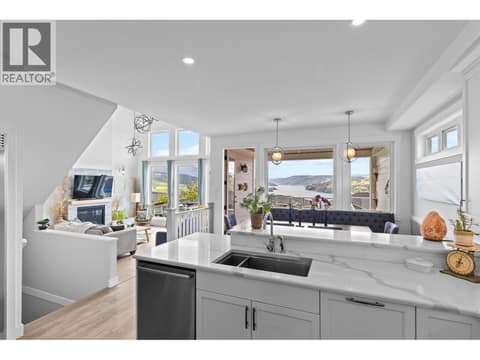 Kitchen - Main floor. at 647 Mt Ida Drive, Middleton Mountain Coldstream