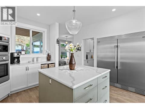 Kitchen - Main floor. at 647 Mt Ida Drive, Middleton Mountain Coldstream