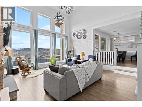 Living room - Main floor. at 647 Mt Ida Drive, Middleton Mountain Coldstream
