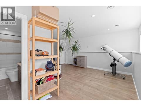 Office - Basement/lower floor. at 647 Mt Ida Drive, Middleton Mountain Coldstream