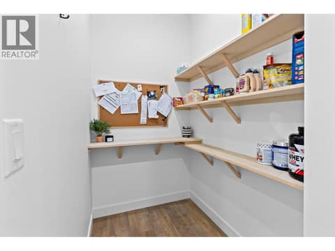 Pantry space/storage - Main floor. at 647 Mt Ida Drive, Middleton Mountain Coldstream