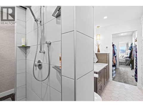 Shower in ensuite. at 647 Mt Ida Drive, Middleton Mountain Coldstream