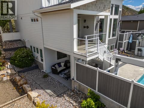Suite covered patio below. at 647 Mt Ida Drive, Middleton Mountain Coldstream