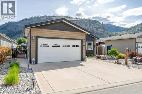 Front of house at 8300 GALLAGHER LAKE FRONTAGE Road Unit# 91, Oliver Rural