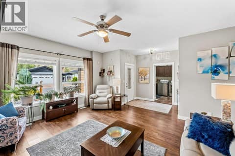 Living room and foyer at 8300 GALLAGHER LAKE FRONTAGE Road Unit# 91, Oliver Rural