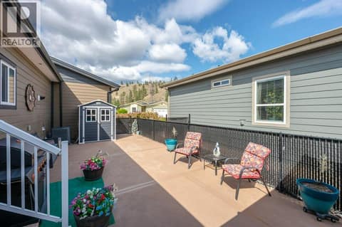 Side patio at 8300 GALLAGHER LAKE FRONTAGE Road Unit# 91, Oliver Rural