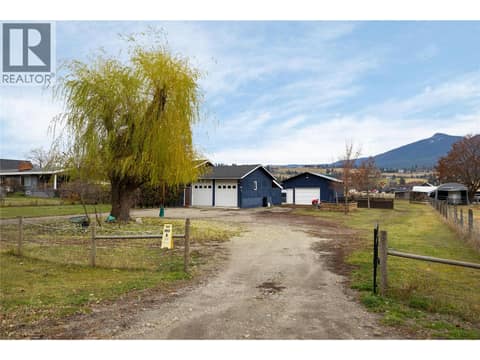 Access from highway 6 - w entires at 5712 6 Highway, Lavington, Vernon