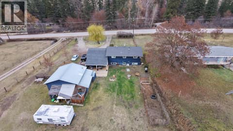Buildings from above at 5712 6 Highway, Lavington, Vernon