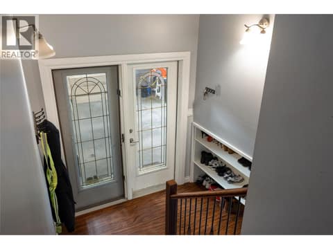Foyer up or down from garage at 5712 6 Highway, Lavington, Vernon