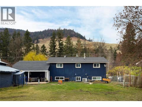Rear view of your home at 5712 6 Highway, Lavington, Vernon