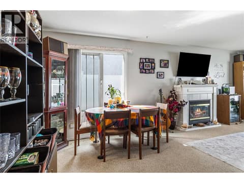 Bright dining room at 3900 27 Avenue Unit# 49, Westmount, Vernon