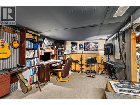 Unfinished basement provides excellent storage space or the opportunity to create the area of your dreams. at 3900 27 Avenue Unit# 49, Westmount, Vernon