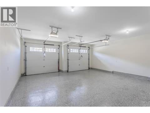 Double Car Garage at 2150 Montenegro Drive, Black Mountain, Kelowna