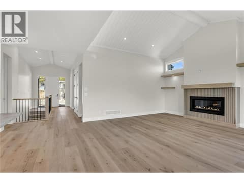Entry Foyer and Living Room at 2150 Montenegro Drive, Black Mountain, Kelowna