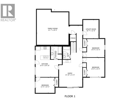 Main Floor at 2150 Montenegro Drive, Black Mountain, Kelowna